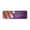 Search for salon return address labels Manicurist
