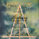 Search for 40th birthday signs Gold