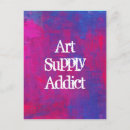 Search for abstract art postcards Blue