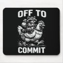 Search for funny chick mousepads Rooster