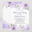 Search for purple rose invitations Violet
