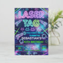 Search for neon birthday invitations Neon arcade party