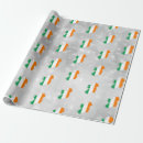 Search for flag of ireland wrapping paper Green