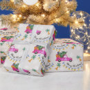 Search for truck christmas wrapping paper Snowflakes