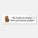Search for yorkies bumper stickers Yorkshire terrier