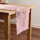 Search for pink floral table runners Vintage
