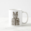 Search for hipster cat mugs Kitty