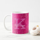 Search for hot pink coffee mugs Glam
