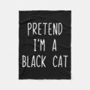 Search for halloween black cat blankets Haunted night