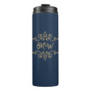 Search for blue and gold travel mugs Vintage