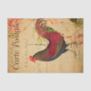 Search for vintage rooster tissue paper Hen