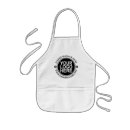 Search for promotional kids aprons Black and white