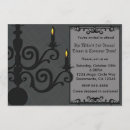 Search for chandelier halloween invitations Spooky