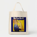 Search for factory bags Rosie the riveter