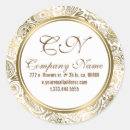 Search for elegant floral pattern stickers Gold