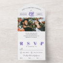 Search for white and purple wedding invitations Flowers
