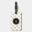 Search for glitter luggage tags Gold