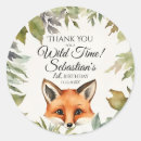 Search for red fox stickers Woodland