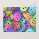 Search for rainbow happy faces postcards Smile