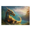 Search for large dragon posters Gold