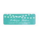 Search for fairy string lights return address labels Calligraphy
