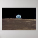 Search for earth from the moon posters Nasa