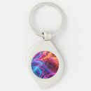 Search for glowing colours key rings Abstract
