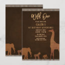Search for africa birthday invitations Animals