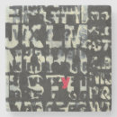 Search for alphabet coasters Modern