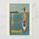 Search for hawaii canoe postcards Ocean