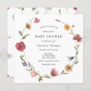 Search for customisable shower square invitations watercolor