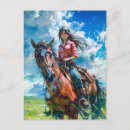 Search for escaping postcards Horse