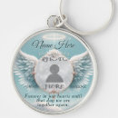 Search for heart template key rings In loving memory