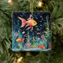 Search for perfect christmas tree decorations Fish