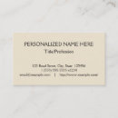Search for information business cards Basic
