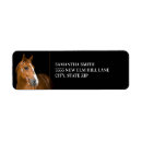 Search for with horses return address labels Brown