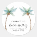 Search for watercolor palm tree stickers Girls weekend