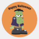 Search for frankenstein stickers Haunted house