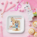 Search for horse paper plates Western