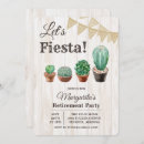 Search for retirement fiesta invitations Cactus