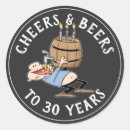 Search for black white beer stickers Cheers and beers