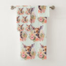 Search for deer bath towels Flowers