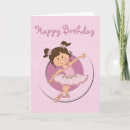 Search for cute ballerina birthday cards Dance
