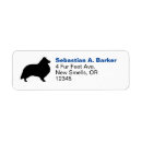 Search for sheltie return address labels Shetland sheepdog