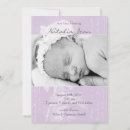 Search for blessed birth announcement cards Elegant