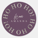 Search for purple metallic stickers Merry christmas