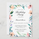 Search for pretty birthday invitations Colourful
