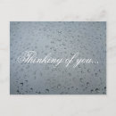 Search for drop of water postcards Thinking of you