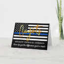 Search for police congratulations cards Thin blue line