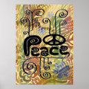Search for peace posters Text